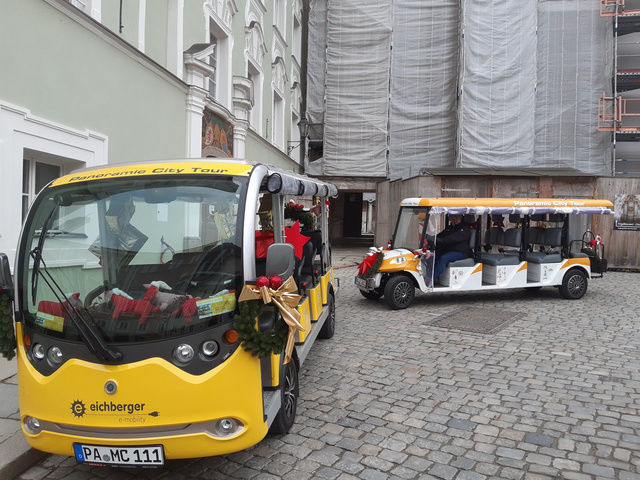 Panorama-E-Citytour Guided walking tour Passau Tourismus Führung Domführung